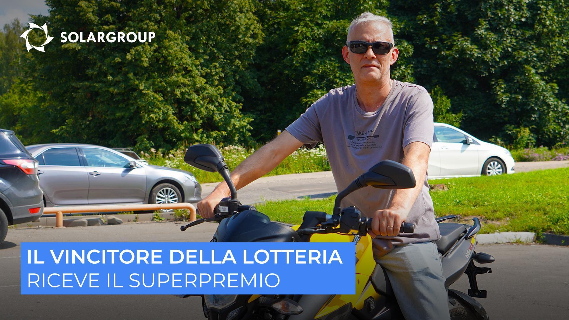 "Possiamo fare tutto da soli, possiamo farcela!" | Consegna dei premi ai vincitori della lotteria