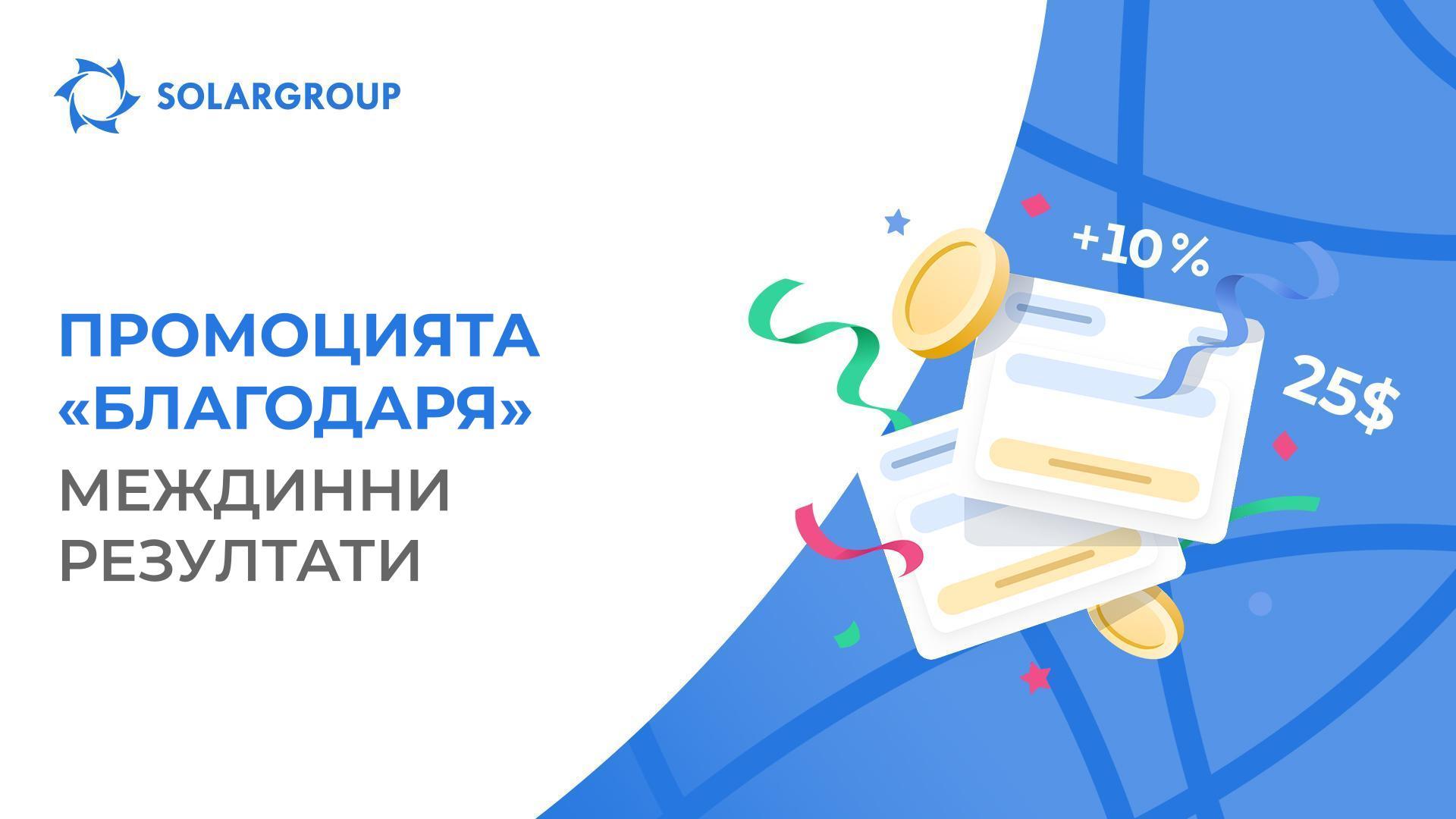 Рекордна инвестиционно ниво и опашки за промокодове: промоцията «Благодаря» в действие