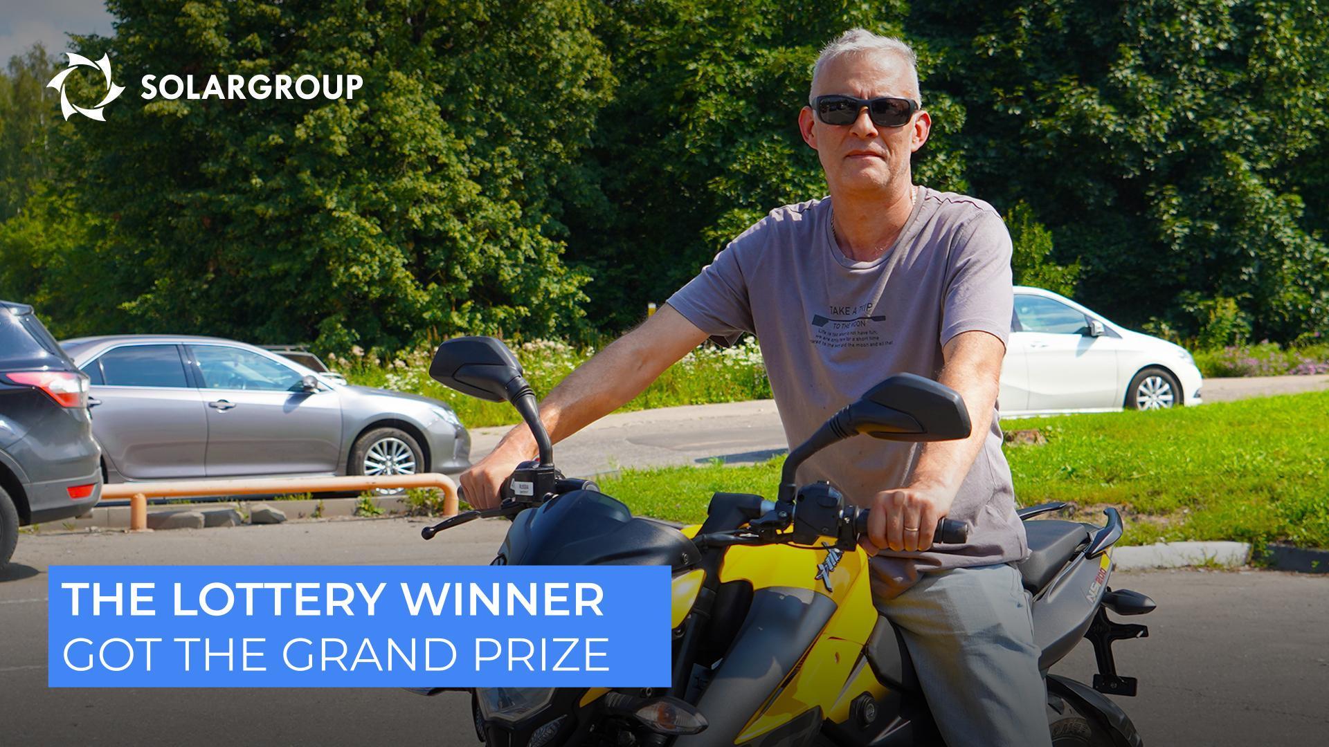 "We can do it all ourselves, we are capable of it!" | How the prize was awarded to the lottery winner