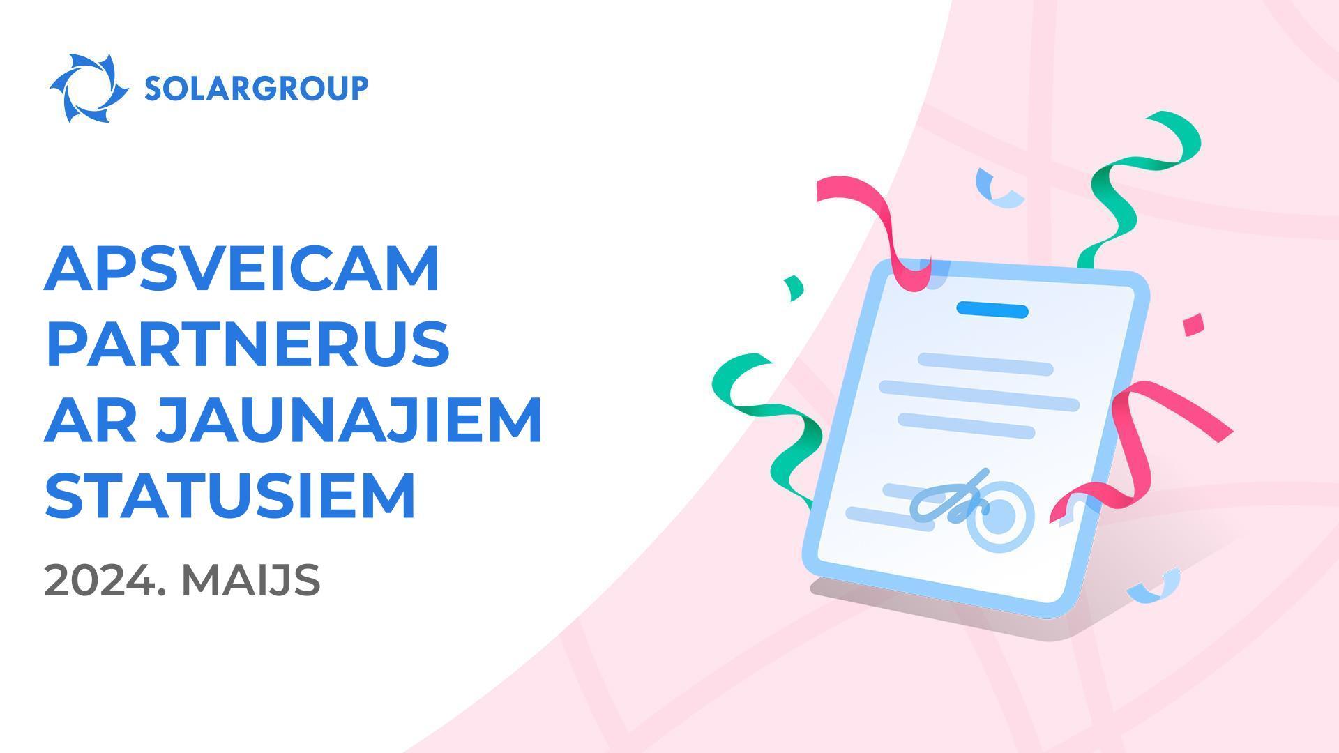 Sveicam partnerus jaunos statusos!👏