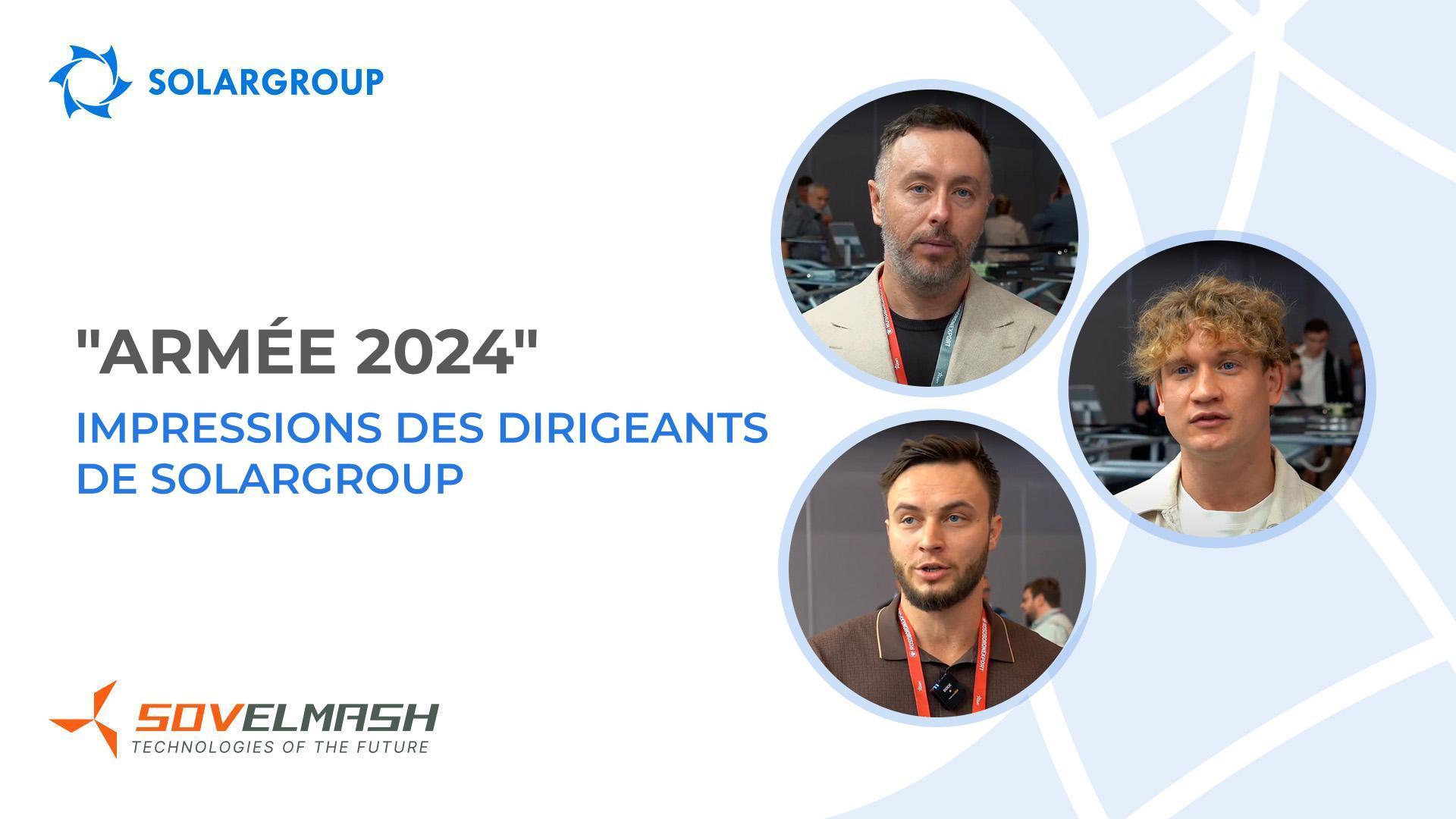 "Nous devons montrer notre potentiel" : la participation de "Sovelmash" au forum par Sergey SEMEONOV