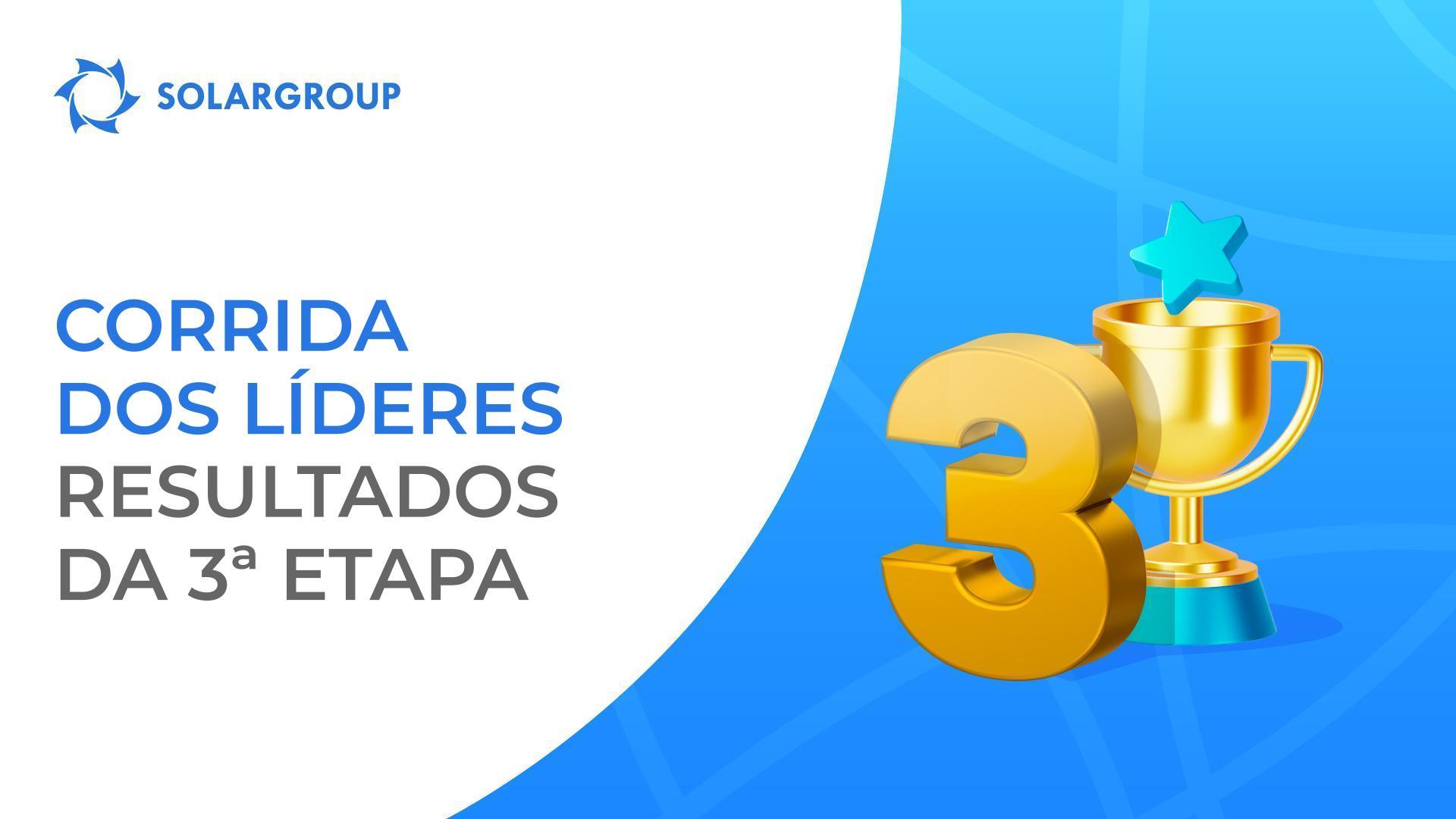 Promoção "Corrida dos Líderes": Parabéns aos vencedores da 3ª etapa!