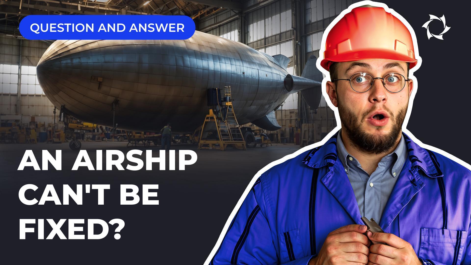 Airships and modern technology: how to maintain and find microcracks in the envelope