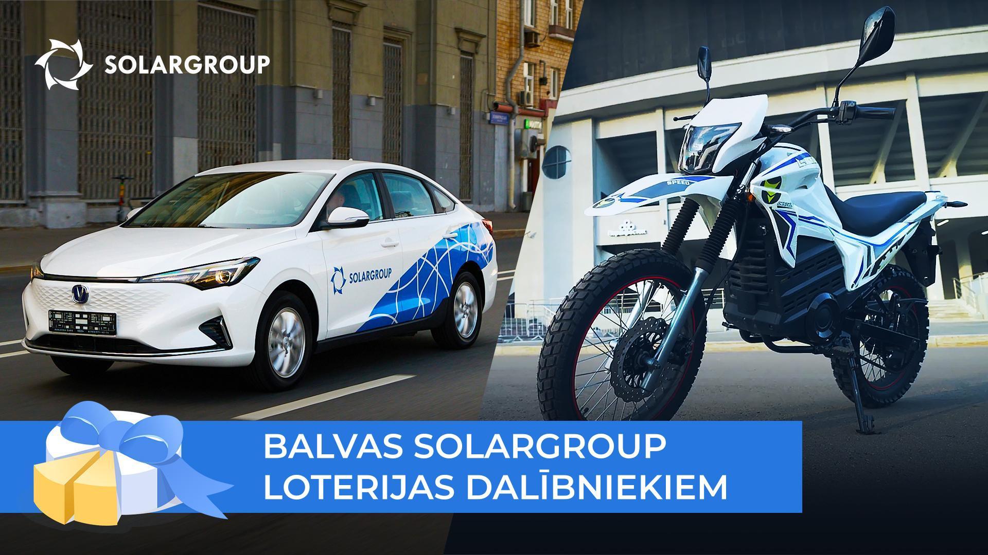Palielināt savu daļu 2,5 reizes, iegūt elektromobili un motociklu ar “Slavjanka”