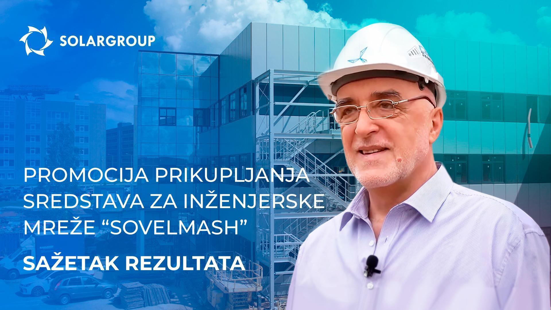 Promocija prikupljanja sredstava za inženjerske mreže "Sovelmash": sažetak rezultata