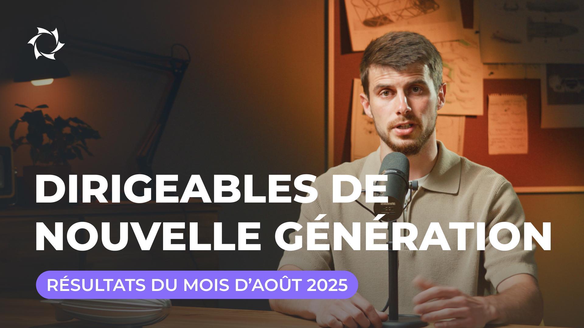 Bilan du mois d’août dans le projet des "Dirigeables de nouvelle génération" avec Guennadi BABANINE