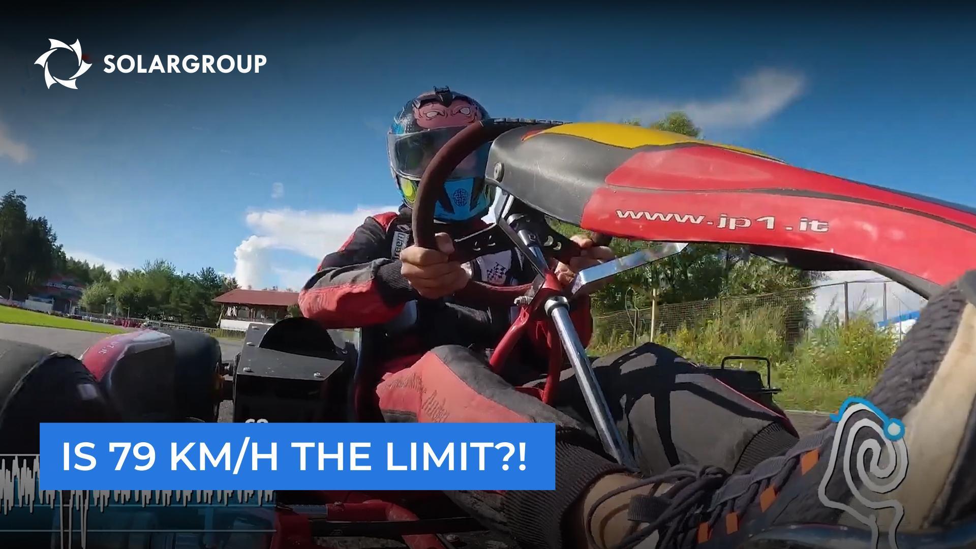 Andrey Lobov on testing an electric kart with a "Slavyanka" based motor