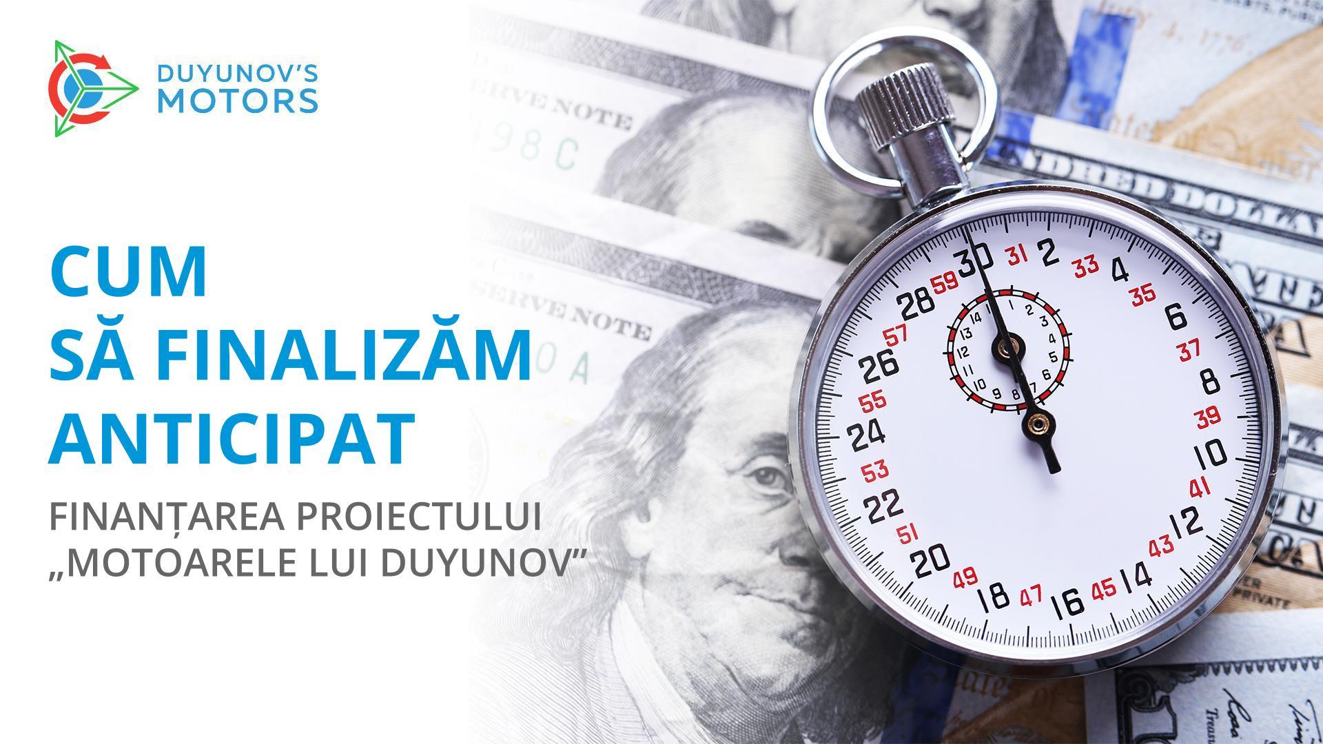 Finalizarea anticipată a finanțării proiectului este reală?