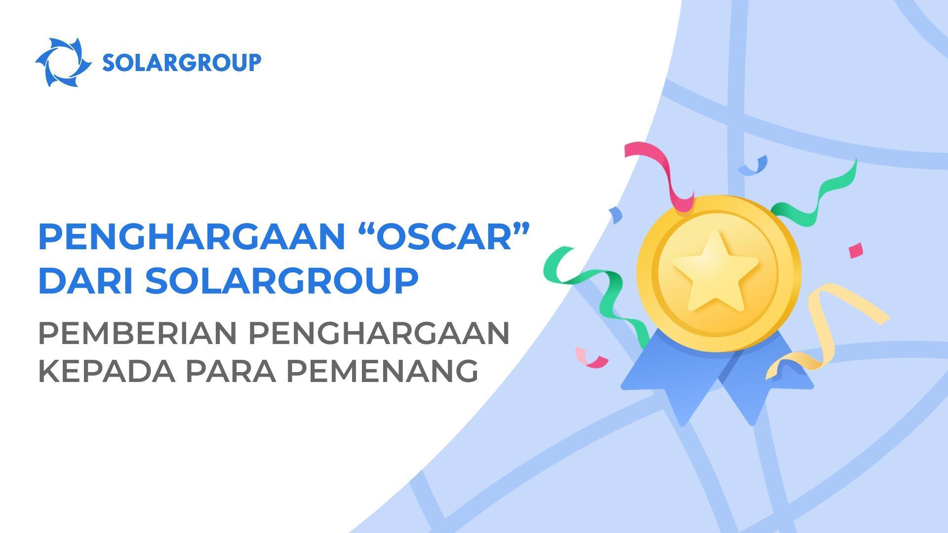 Penghargaan Oscar dari SOLARGROUP: pembaruan musim semi
