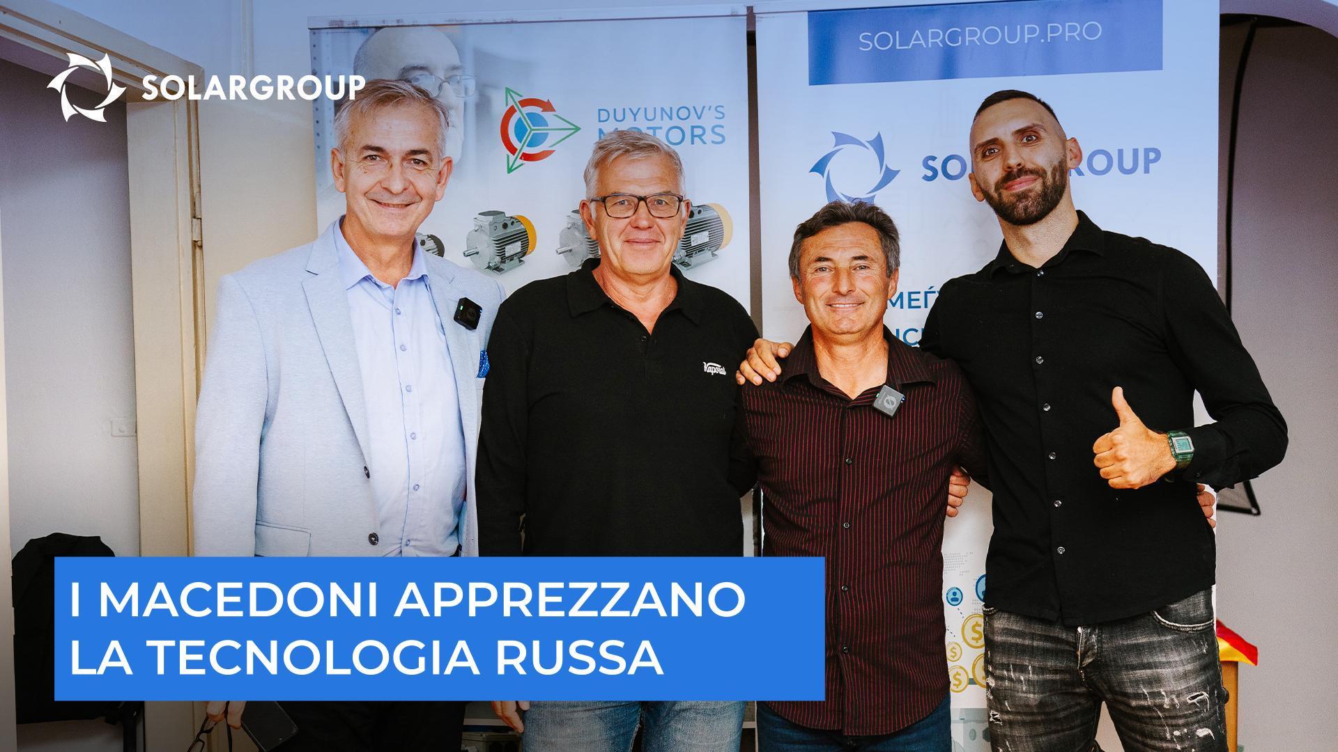 La tecnologia Slavyanka apprezzata in Macedonia del Nord
