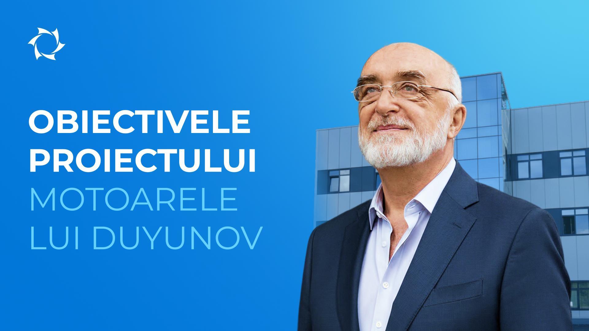 De ce a fost creat proiectul "Motoarele lui Duyunov"?