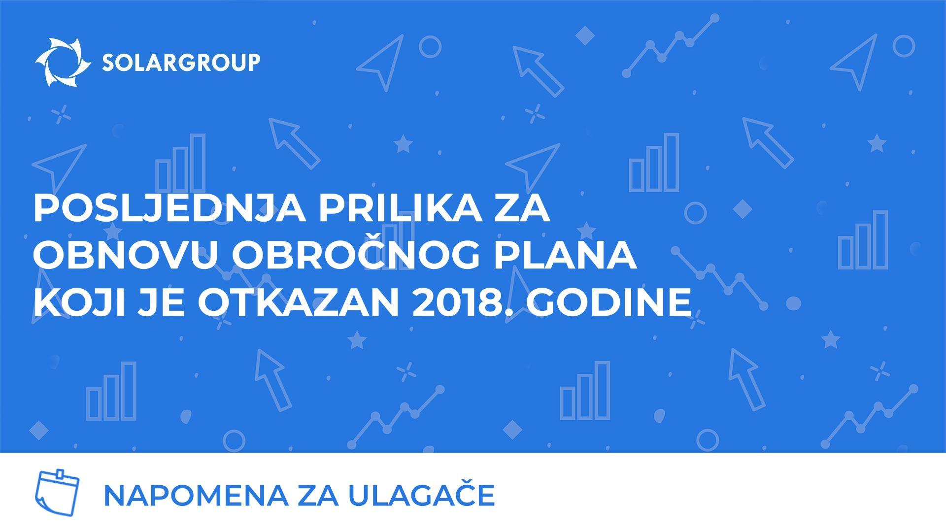 Požurite se vratiti projektu po najpovoljnijim uvjetima