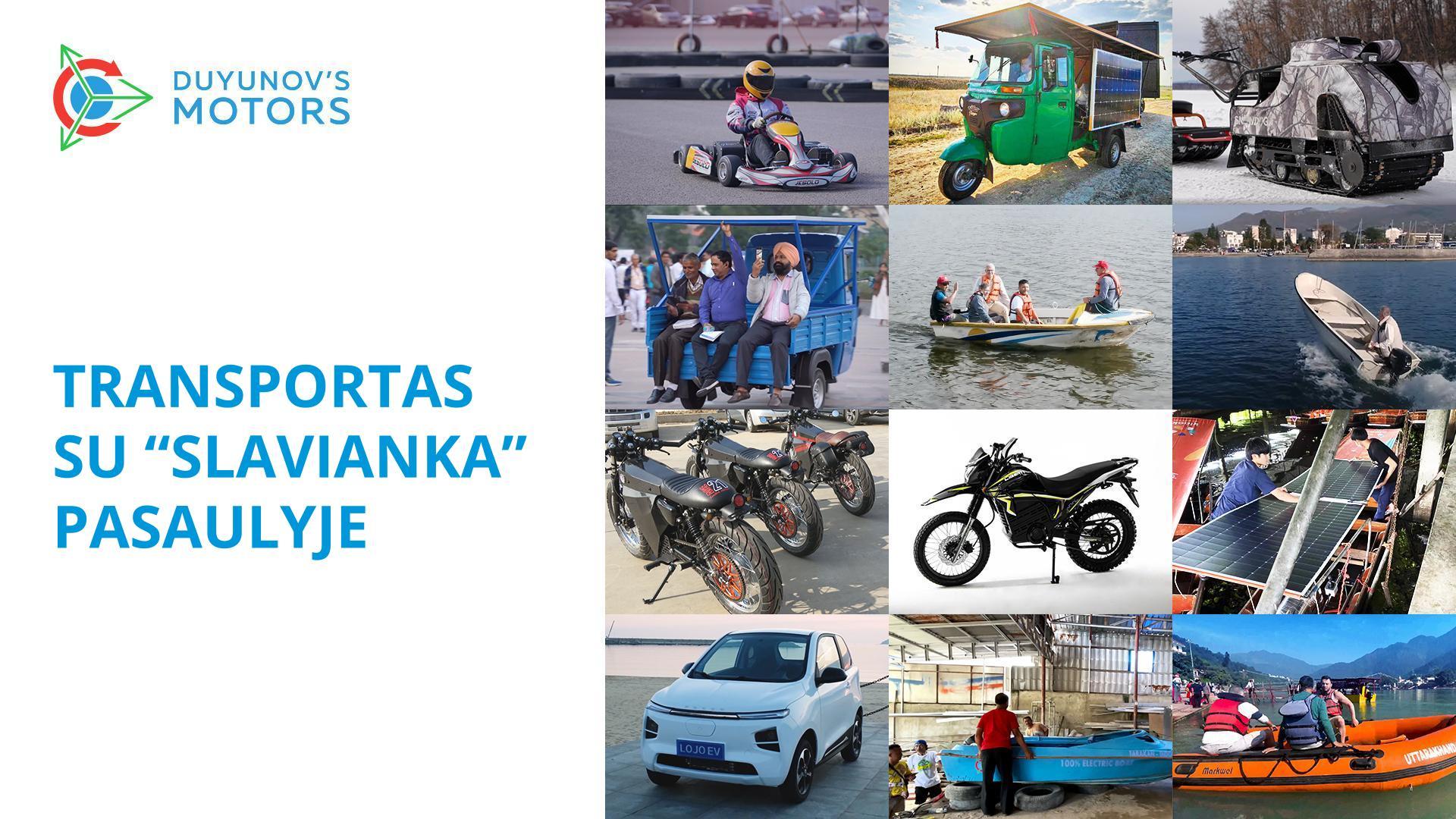 Kur technologiją naudoja transporte?