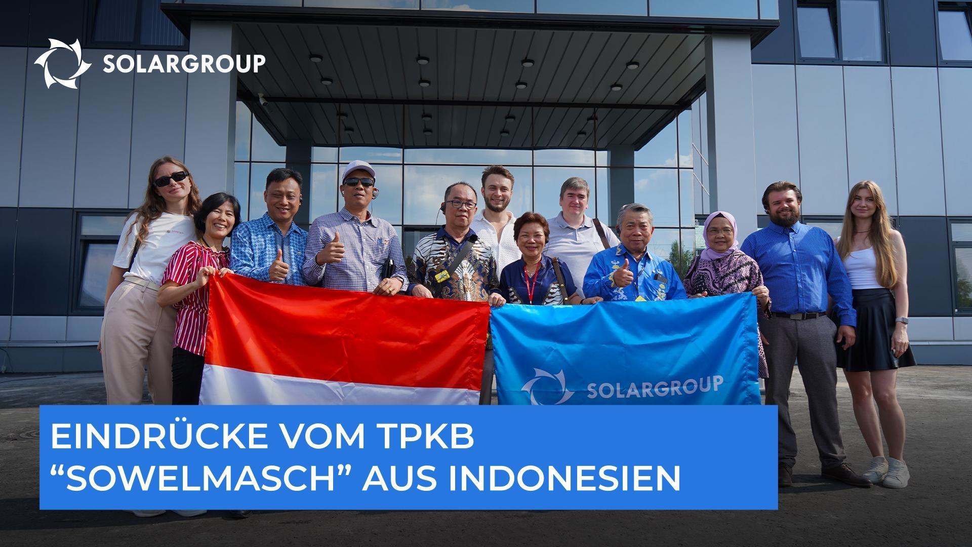 Was werden die Gäste von "Sowelmasch" mit nach Indonesien nehmen?