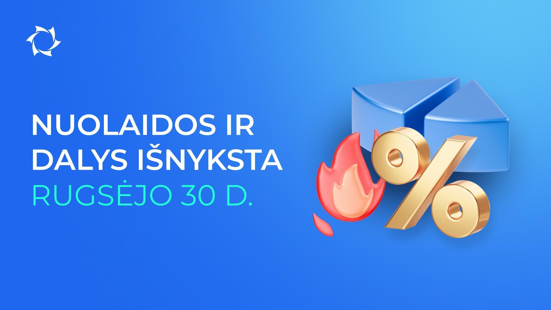 Spėkite investuoti ypatingomis sąlygomis!