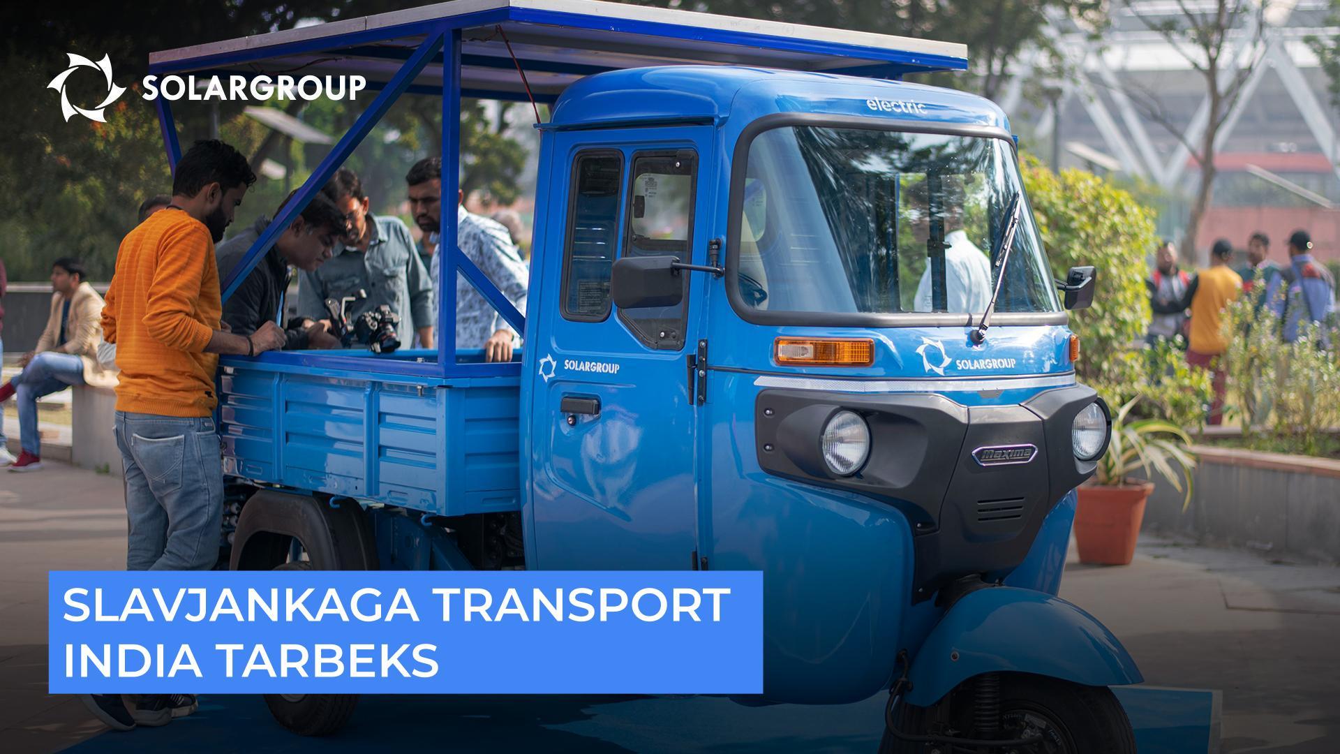 Slavjankaga transport India tarbeks