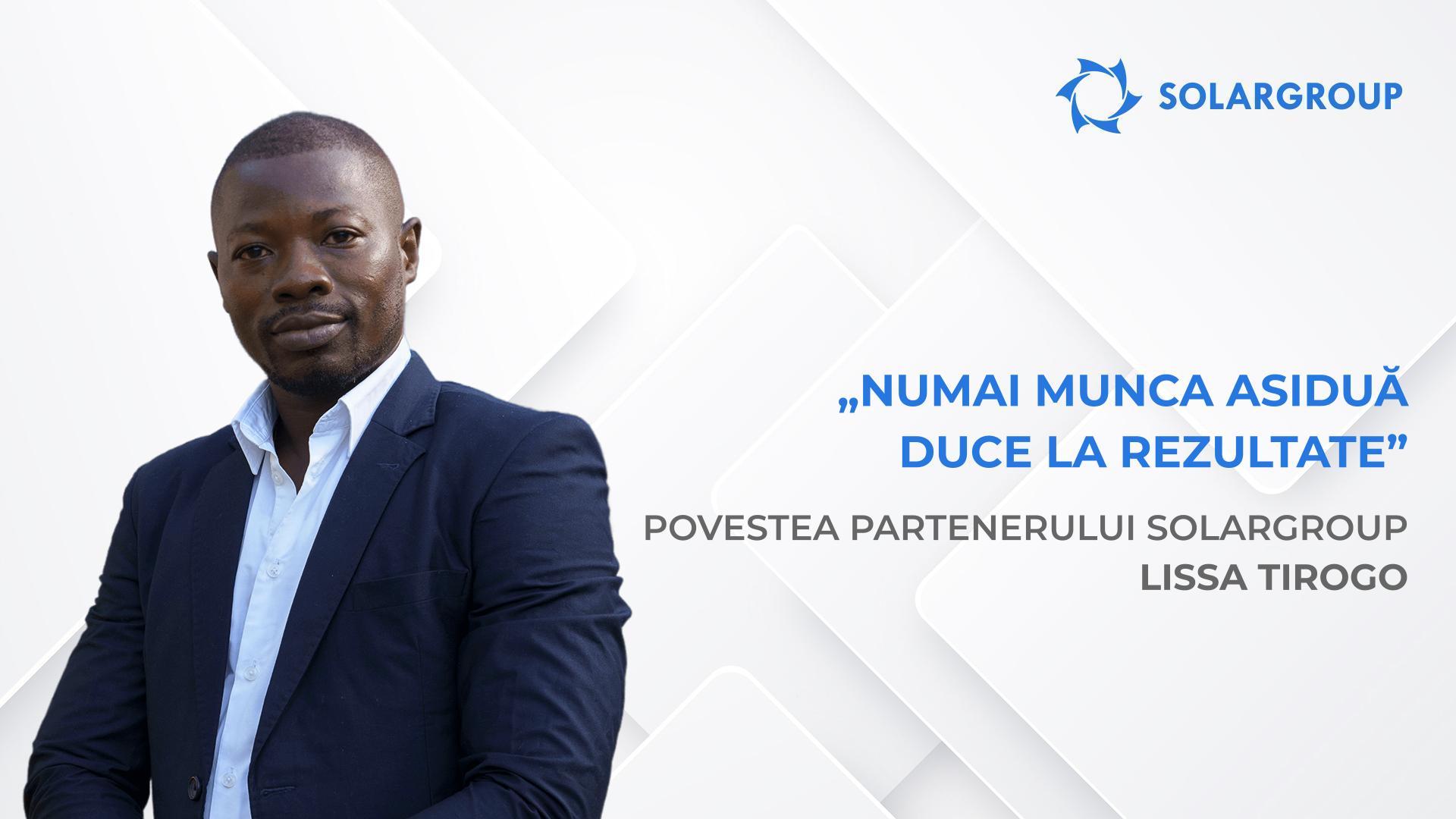 Acest proiect inovator îmi este foarte aproape | Povestea partenerului SOLARGROUP Lissa Tirogo
