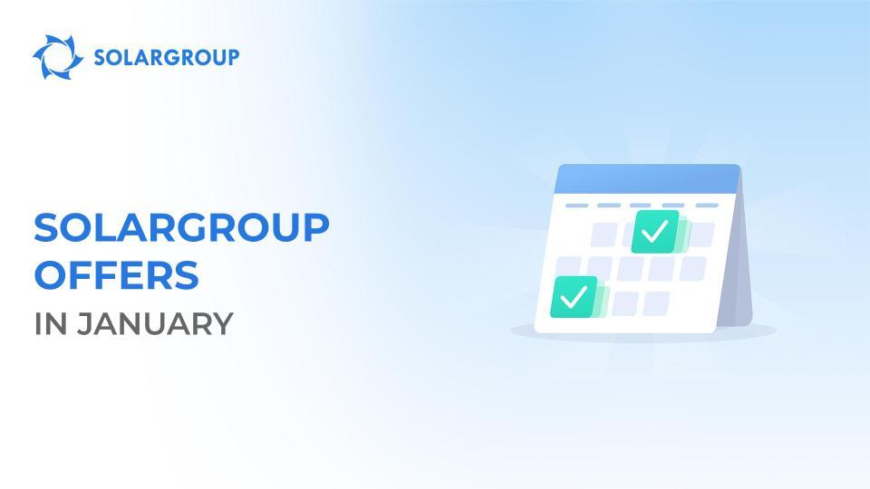 SOLARGROUP offers in january