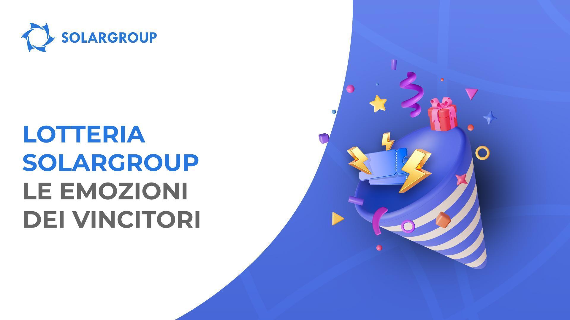 I vincitori della lotteria parlano dela loro partecipazione alla promozione e al progetto
