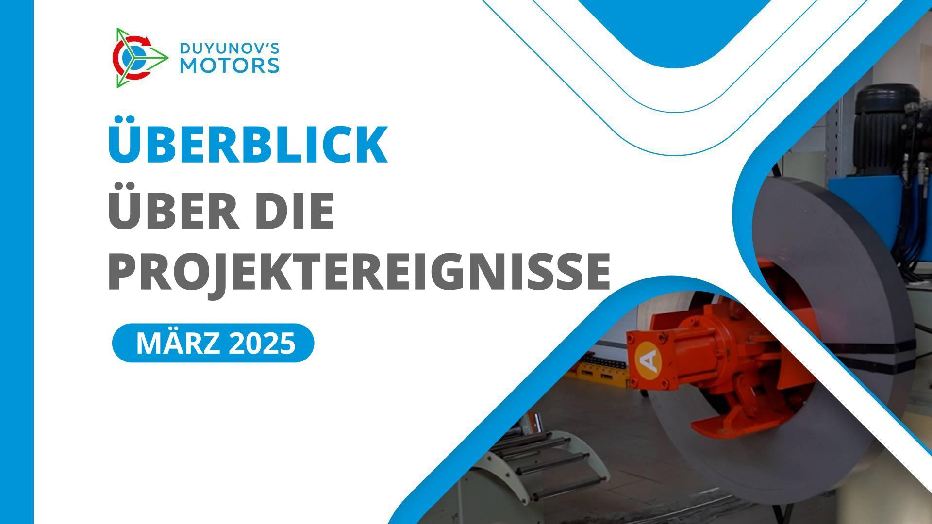Die wichtigsten Ereignisse von SOLARGROUP und "Sowelmasch" im März