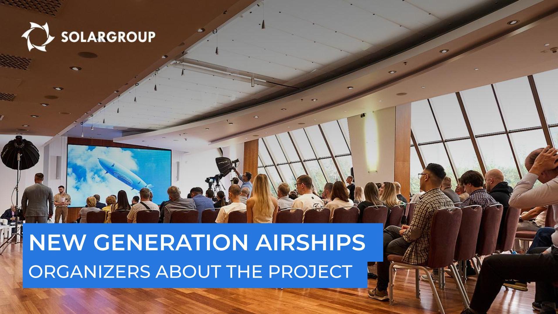 "These airships will be the most beautiful and high-tech," the supervisor on its future