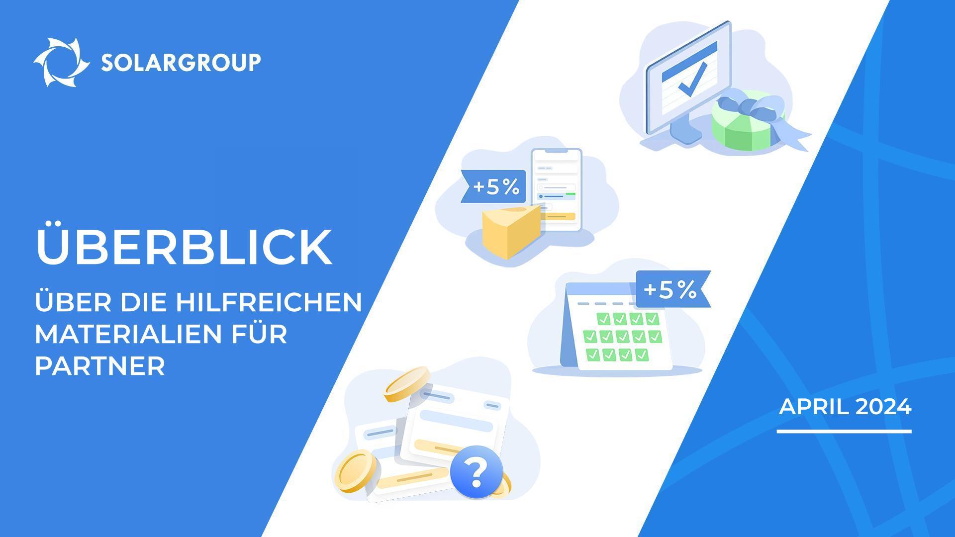 April im Überblick