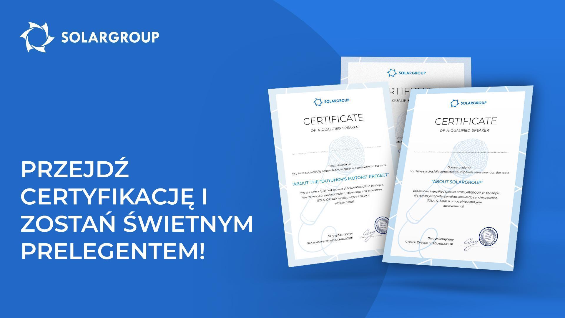 Przejdź certyfikację i zostań świetnym prelegentem!