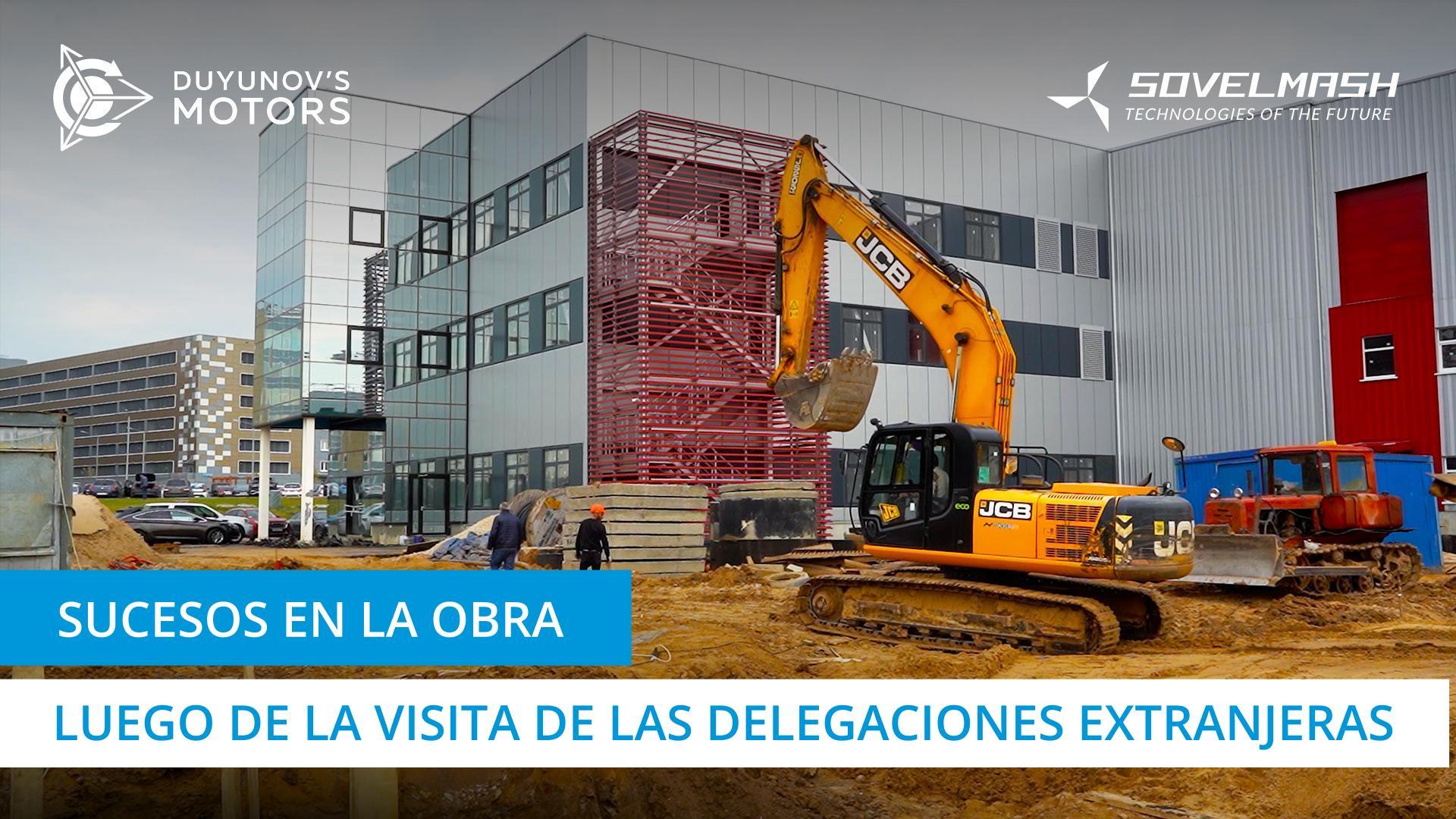 Conexión del ducto de calefacción y final de obra en la OTPD "Sovelmash"