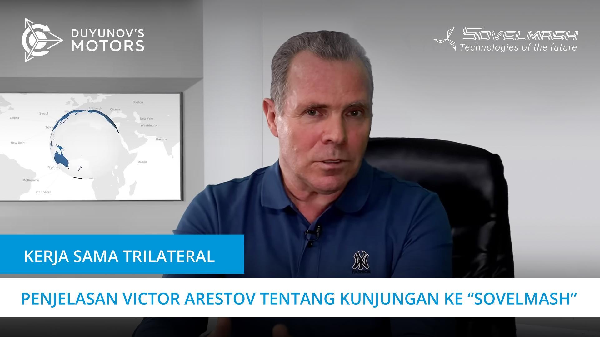 Victor Arestov: "Kami terlibat dalam sesuatu yang lebih dari sekadar menghasilkan uang saat ini juga".