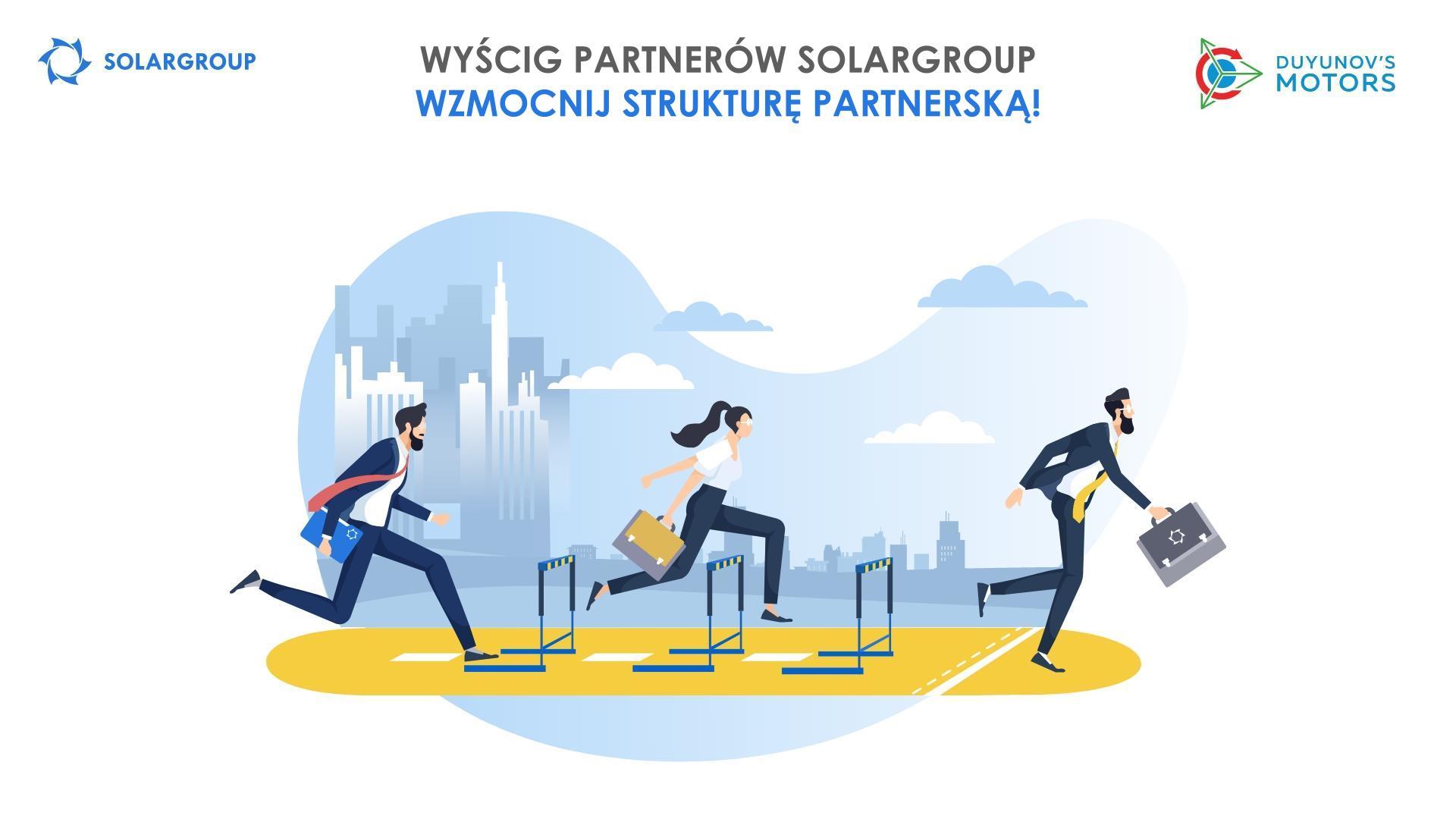 Wyścig partnerów SOLARGROUP: wzmocnij strukturę partnerską!