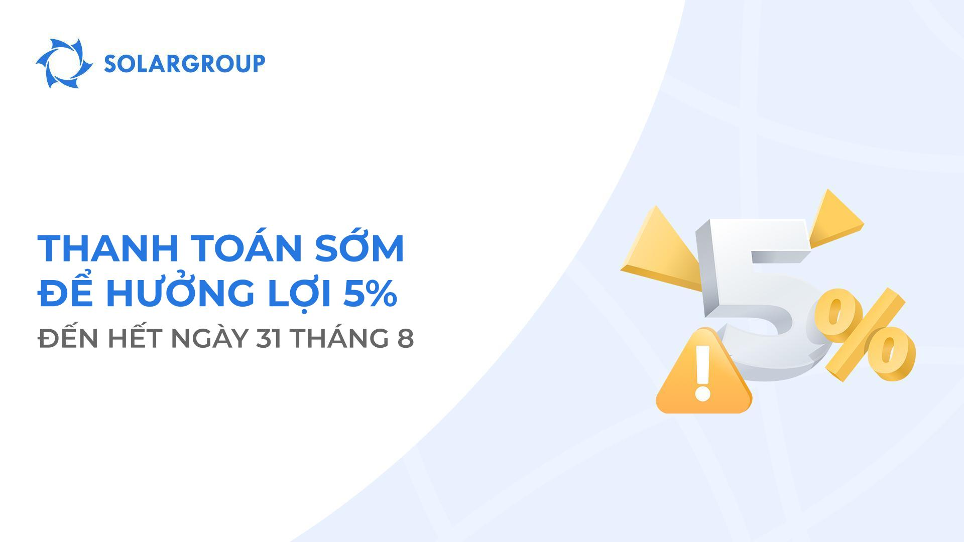 Thanh toán sớm: hãy biến mùa hè này thành lịch sử!