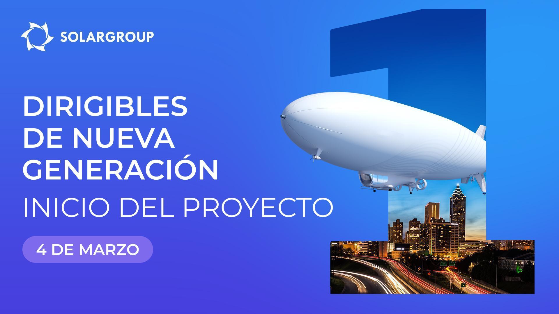 ¡Lanzamos los dirigibles en marzo!