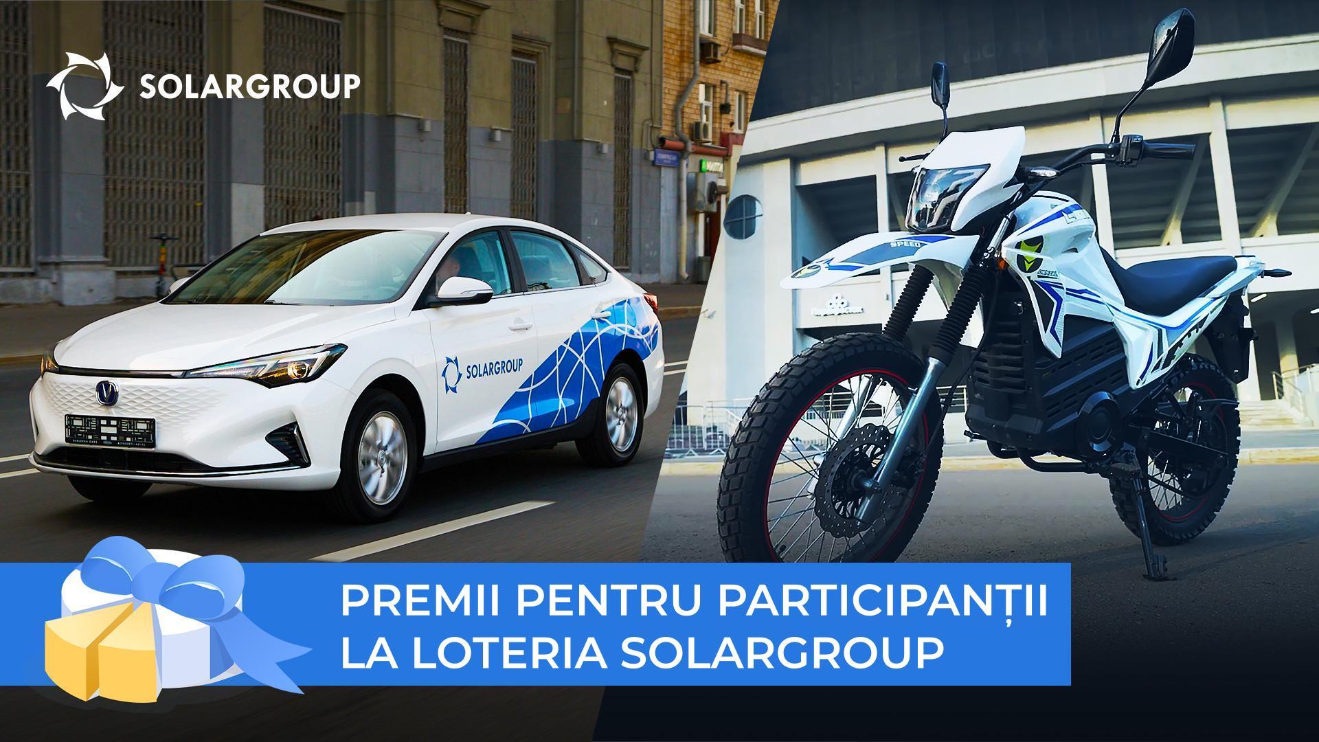 Creșteți-vă cota de 2,5 ori și primiți un automobil electric și o motocicletă echipată cu un motor cu „Slavyanka”