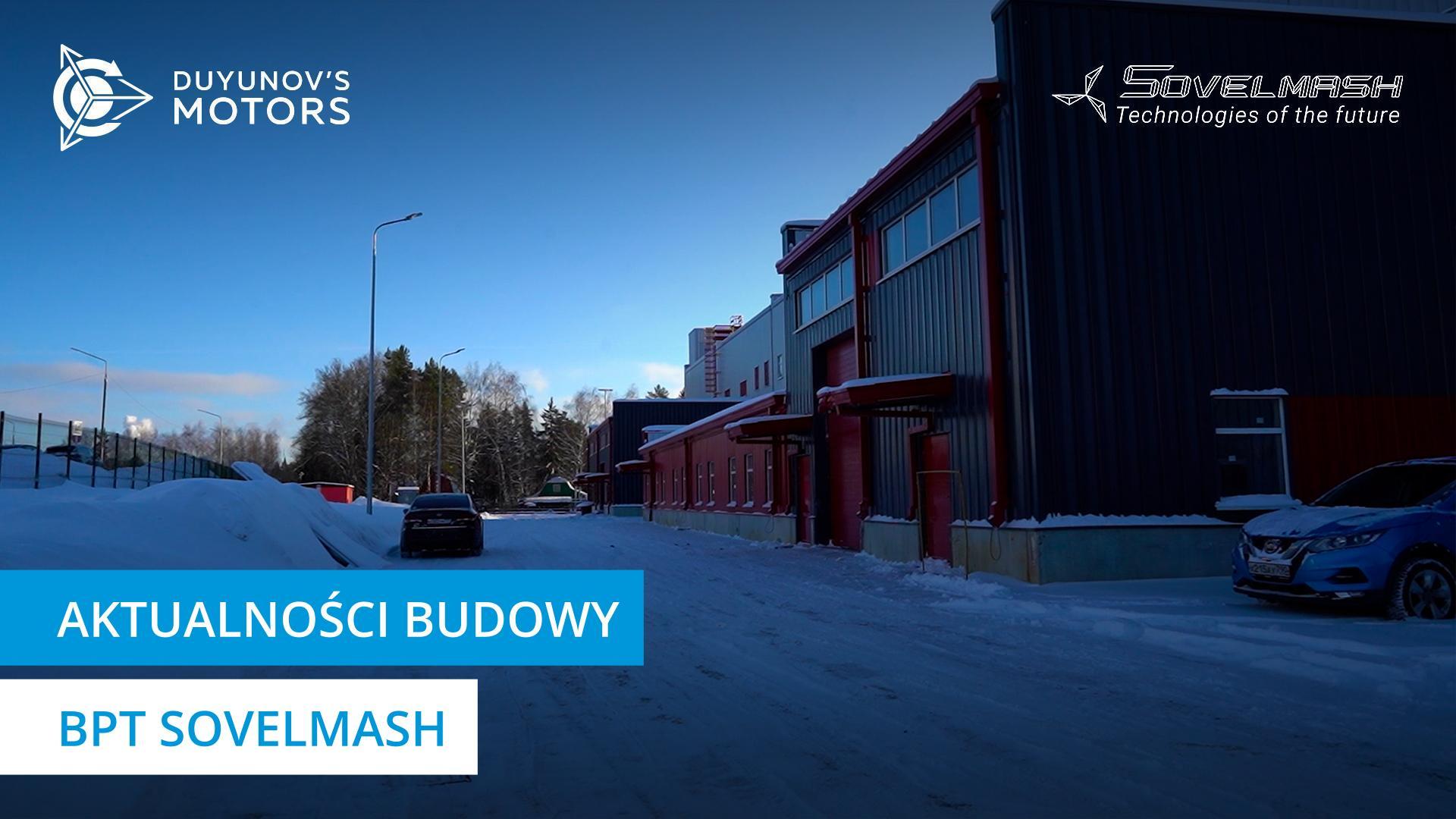Dni robocze i wakacje na placu budowy Sovelmash