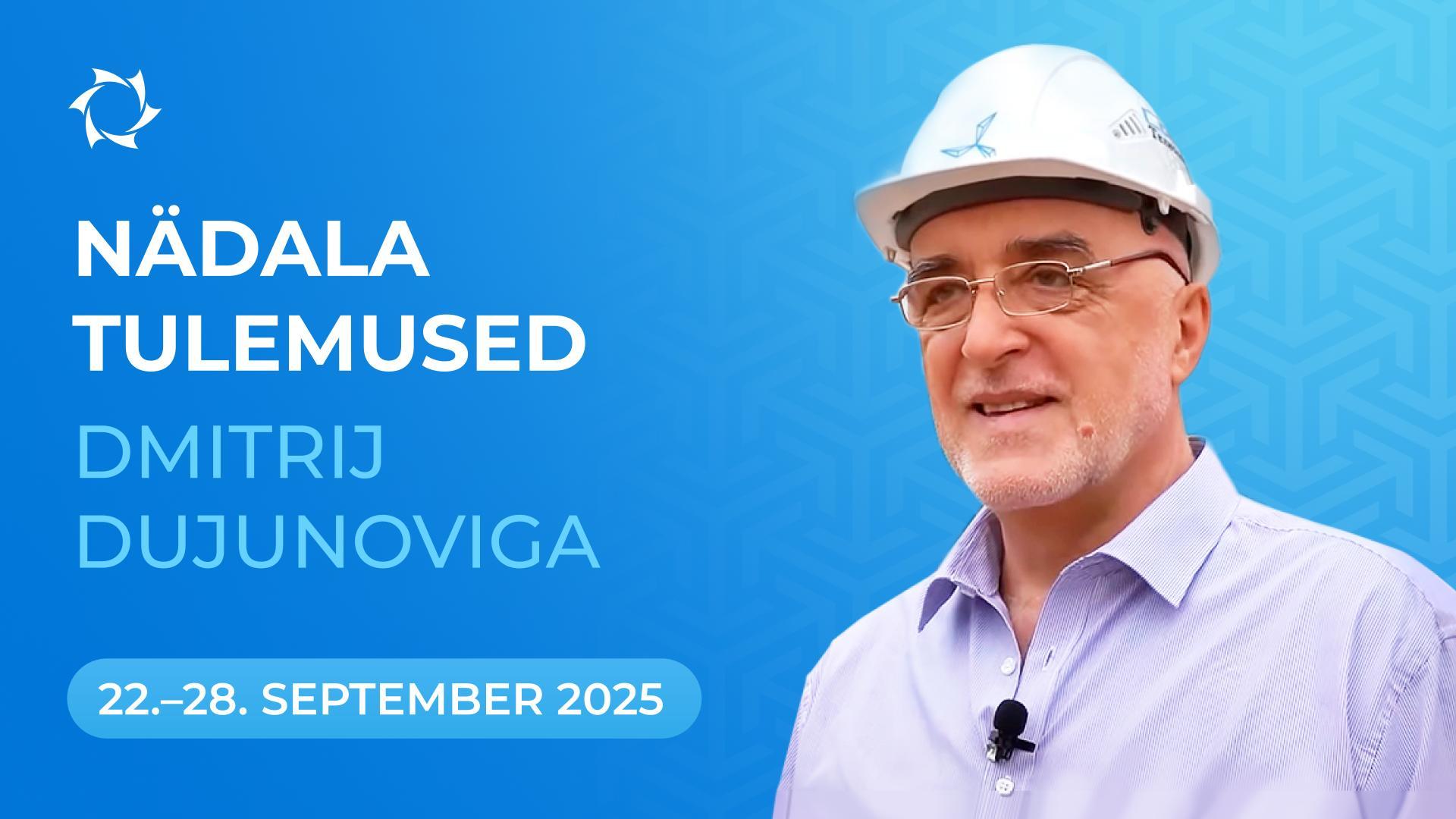 Nädala kokkuvõte projektis "Dujunovi mootorid"