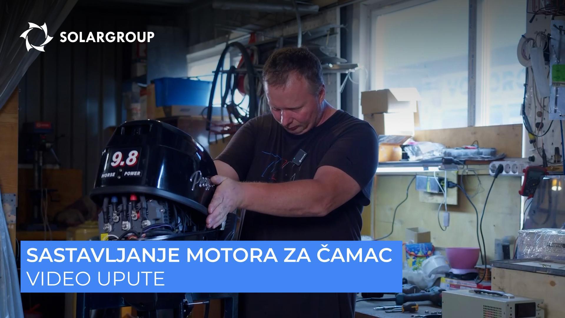 Kako sastaviti električni motor na "Slavyanki" za čamac?