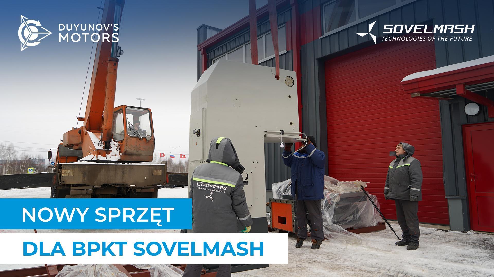 Dłutownica została dostarczona do BPKT SOVELMASH