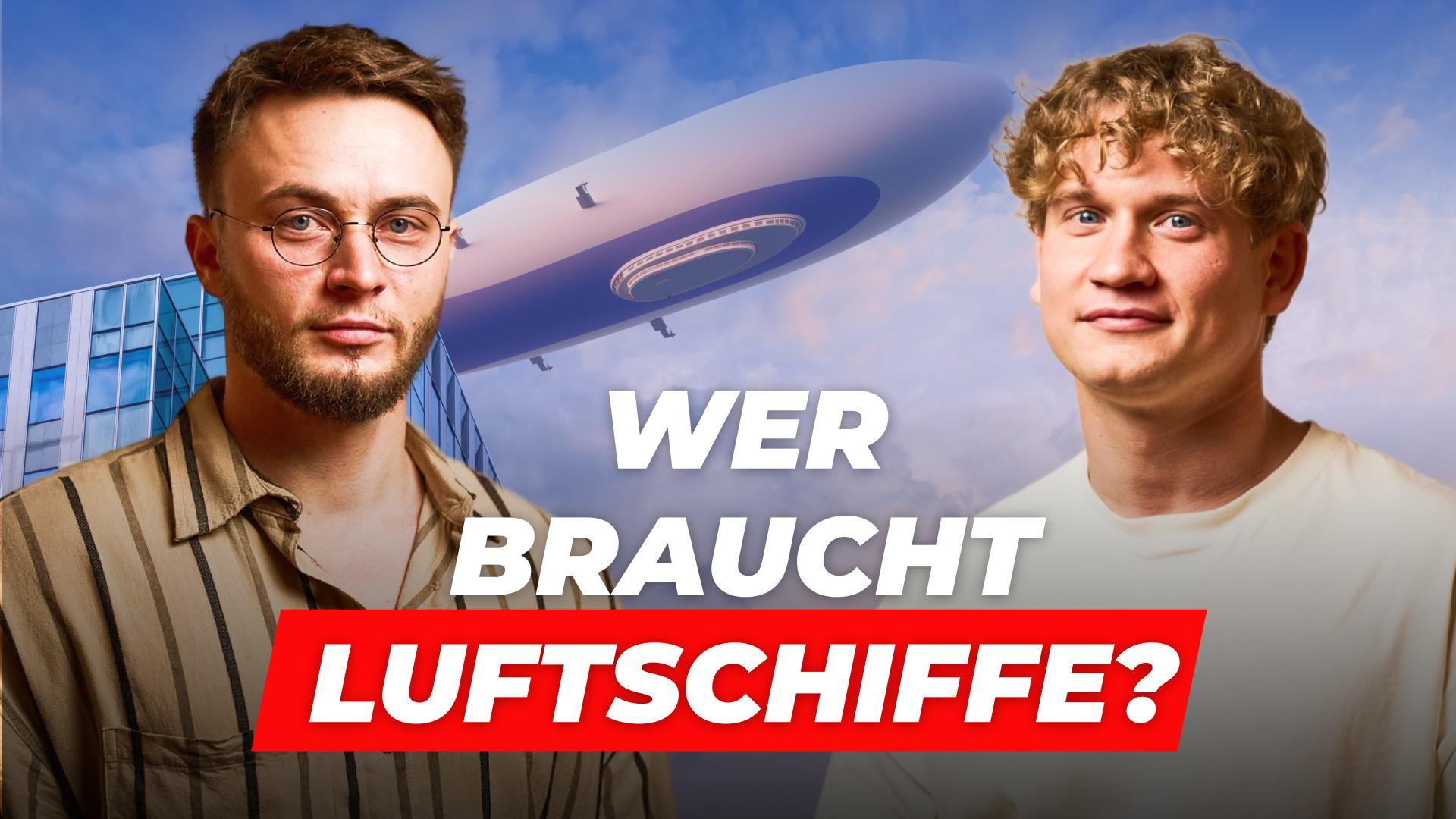 Wer bestellt Luftschiffe bei "AERONOVA" und wofür?