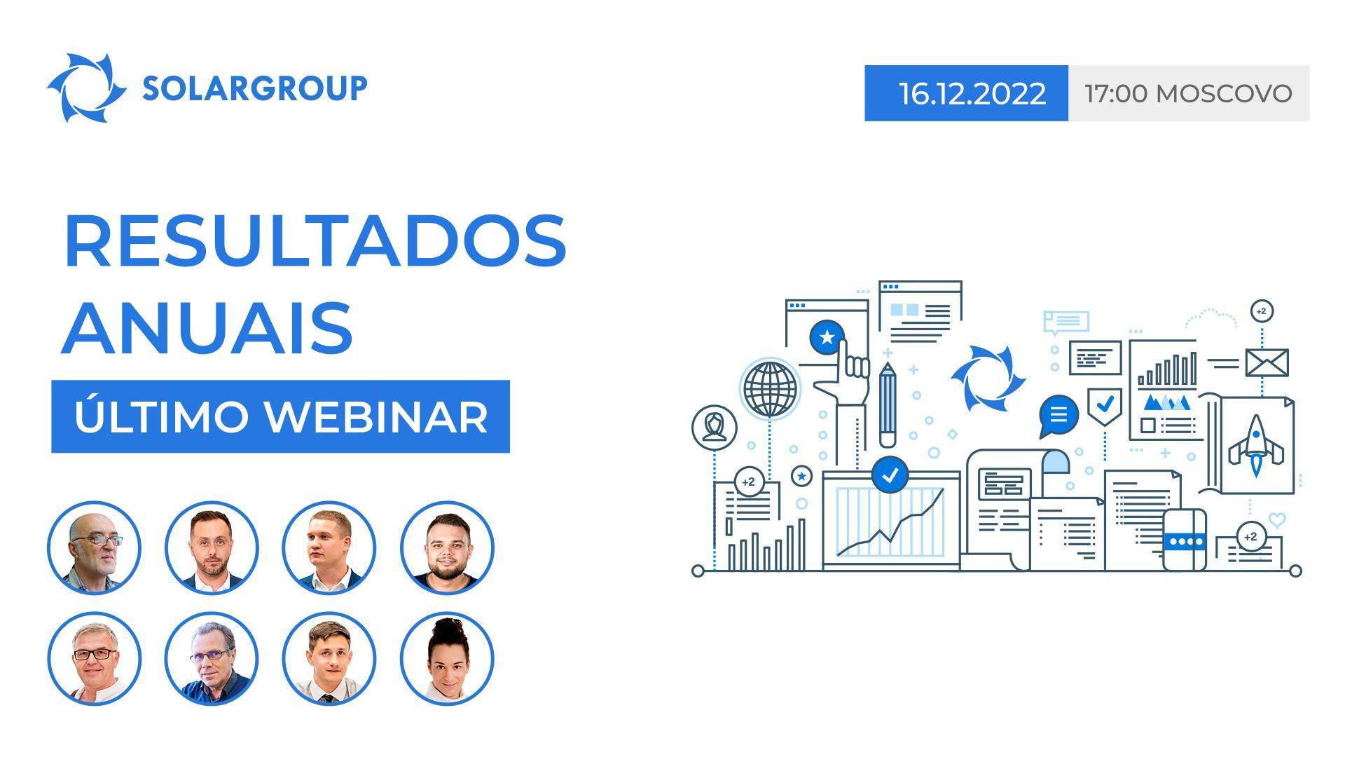Assista ao último webinar "Resultados Anuais no Projeto "Duyunov's motors"