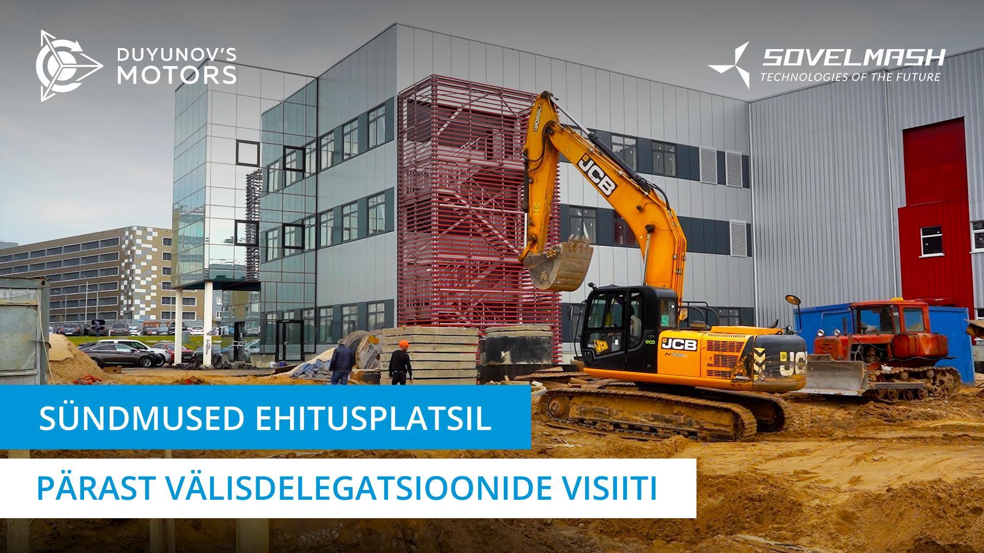Совэлмашi PJKB viimistlustööd ja soojatrassi ühendamine