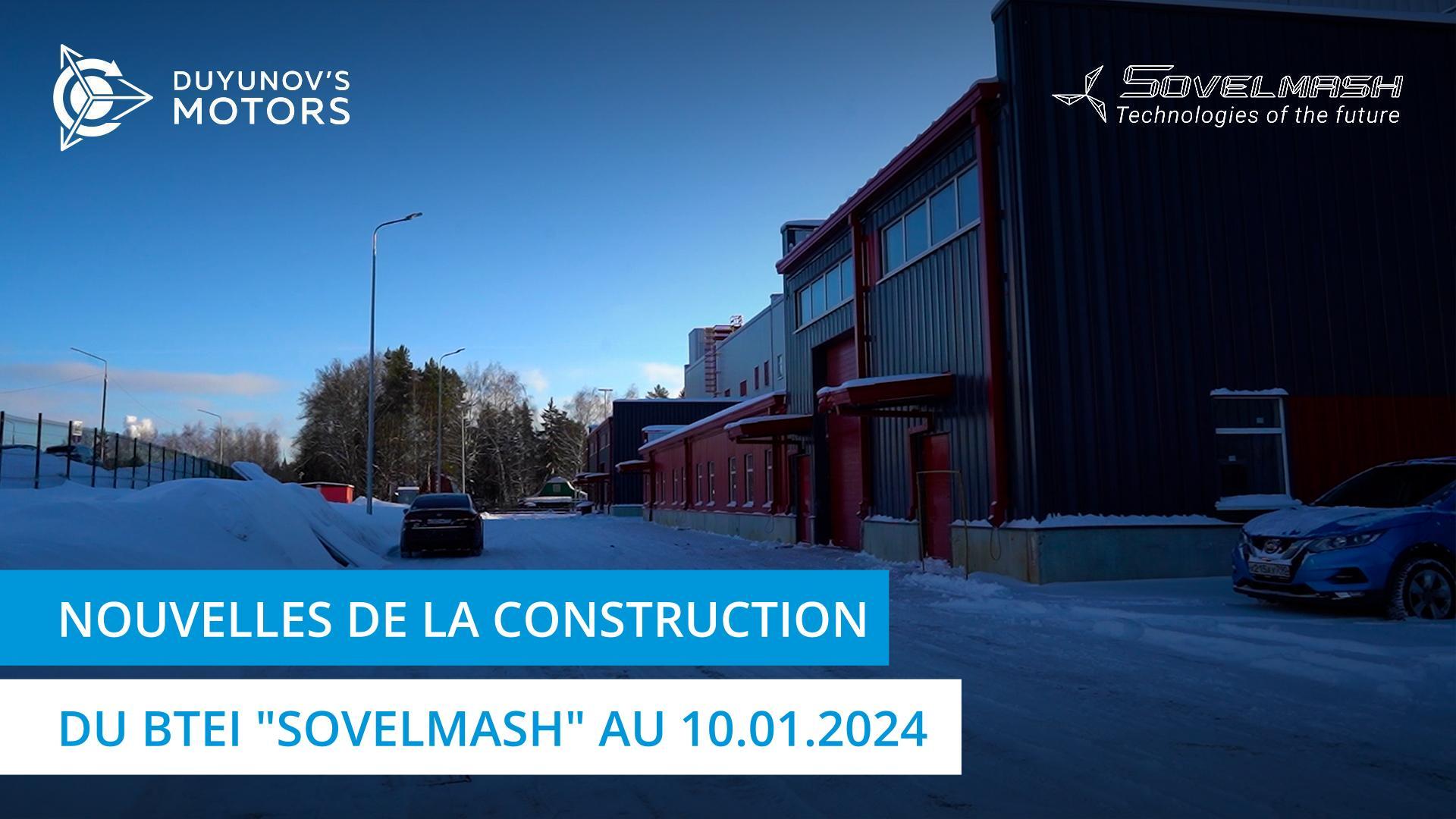 Les journées de travail et les congés du début d’année sur le chantier "Sovelmash"