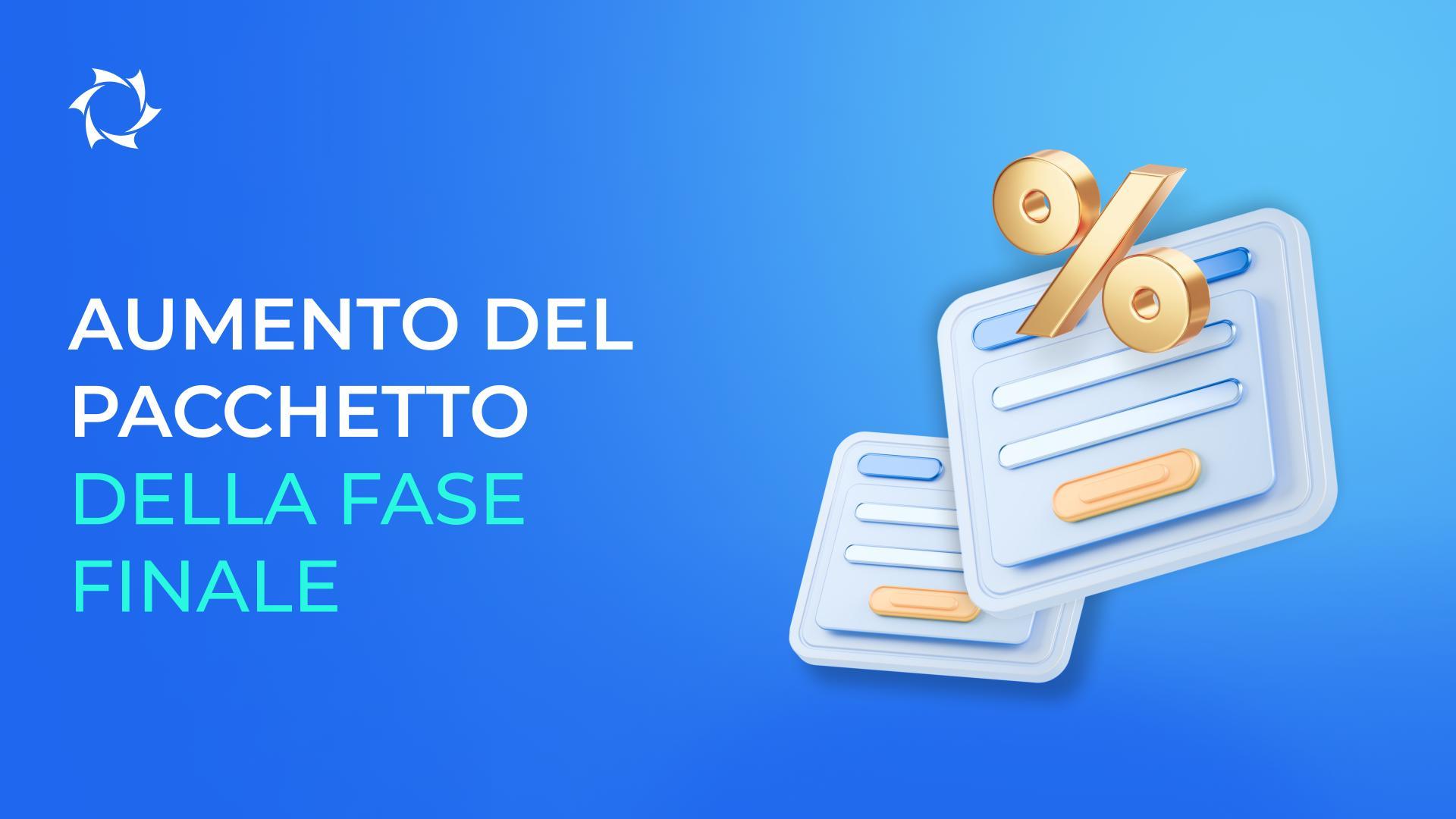 Apriamo la possibilità di incrementare qualsiasi pacchetto della fase finale nel progetto «Motori Duyunov»!