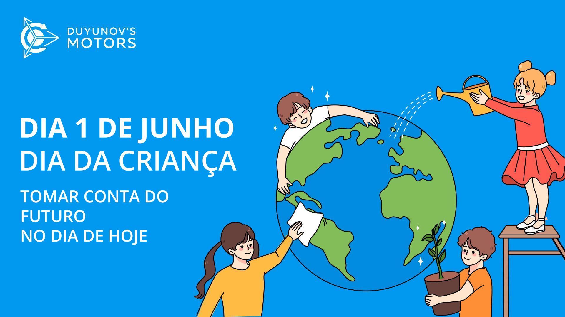 Dia da Criança: tomar conta do futuro no dia de hoje