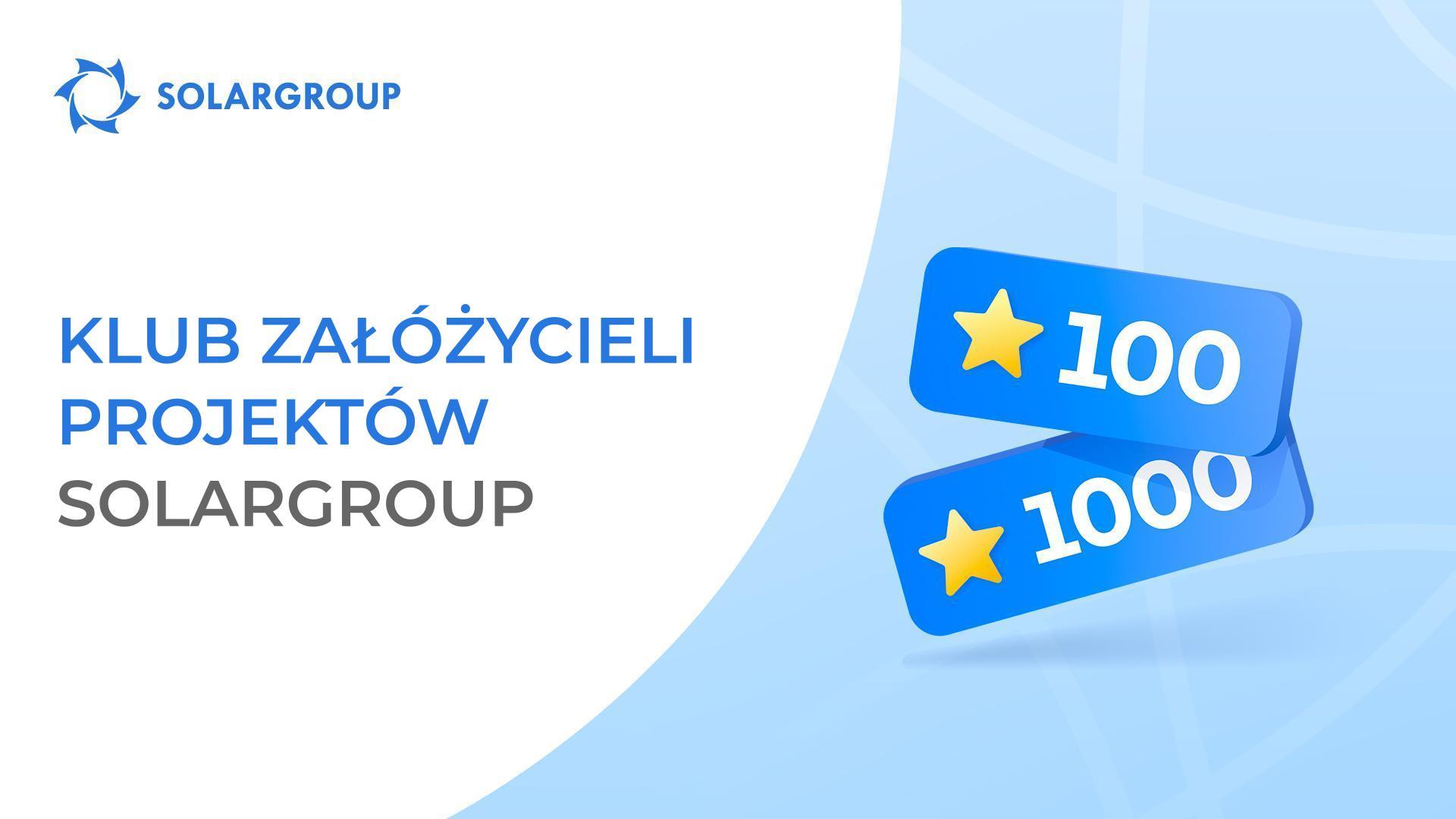 Poszerzamy Klub 100 i Klub 1000!
