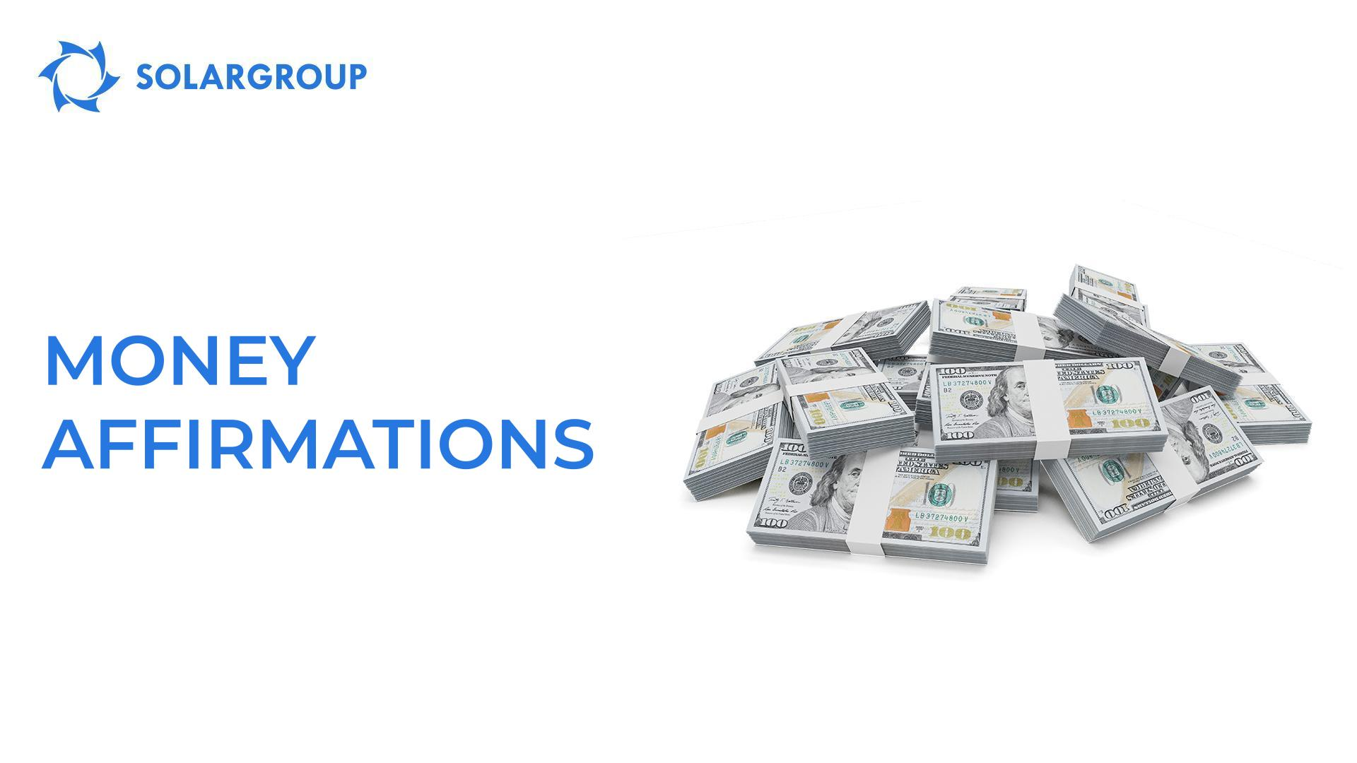 Money affirmations