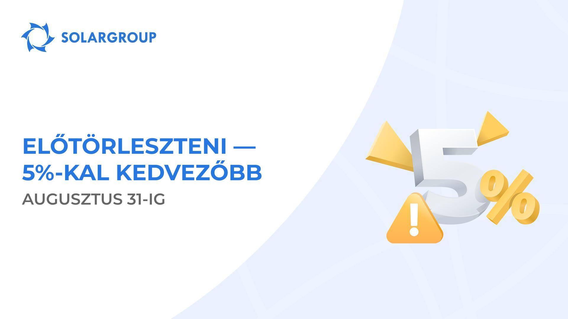 Előtörlesztés: történelmivé tesszük a nyarat!