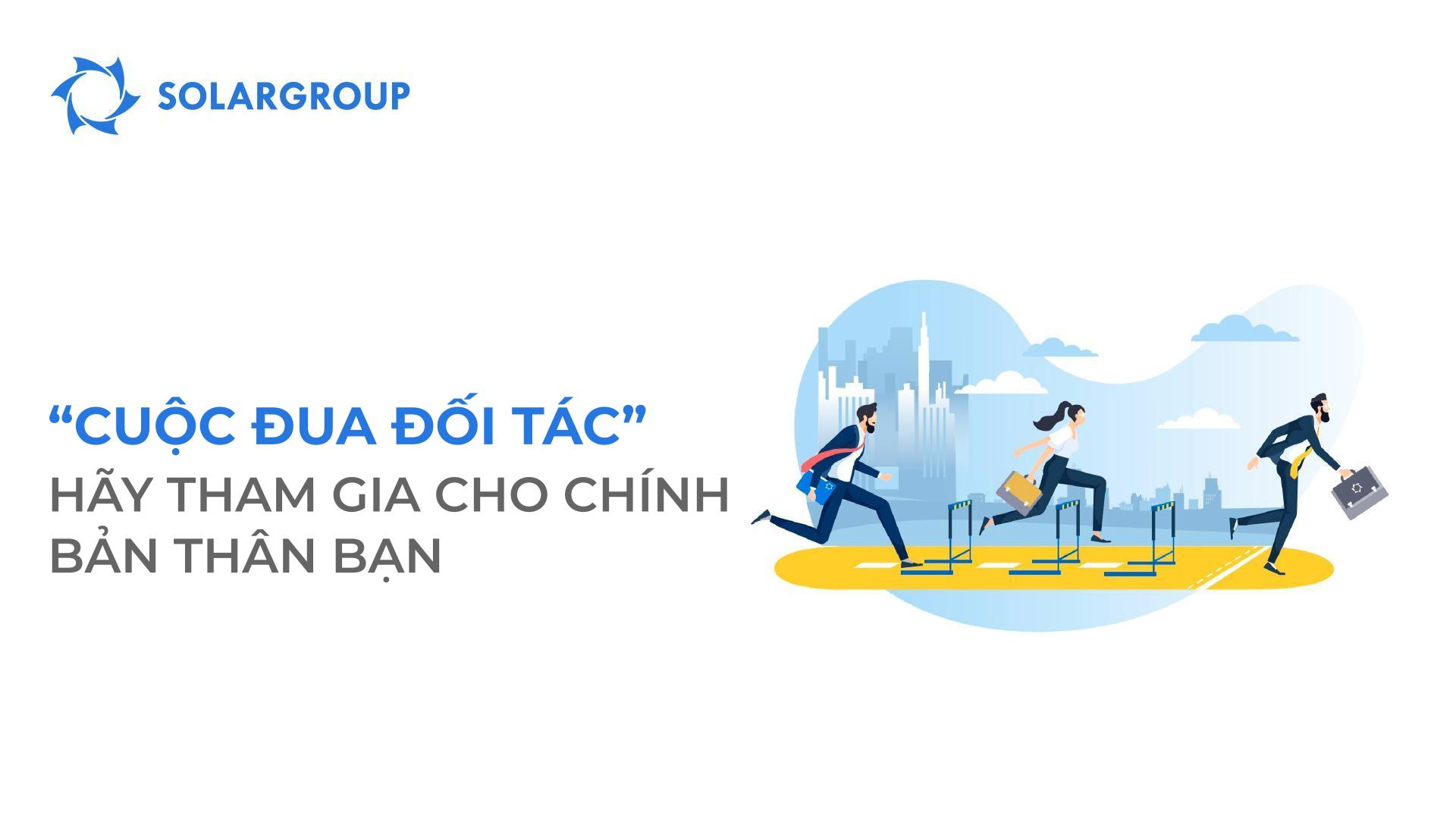 "Cuộc đua đối tác": làm điều này cho chính bạn