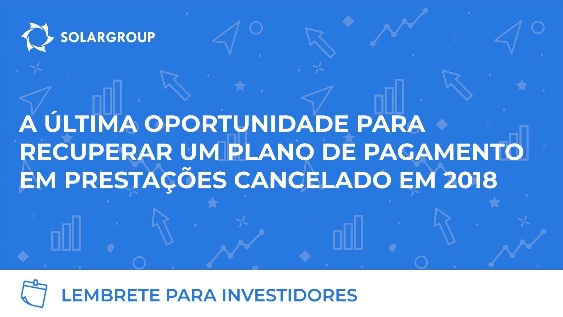 Regresse rapidamente ao projeto nas condições mais lucrativas