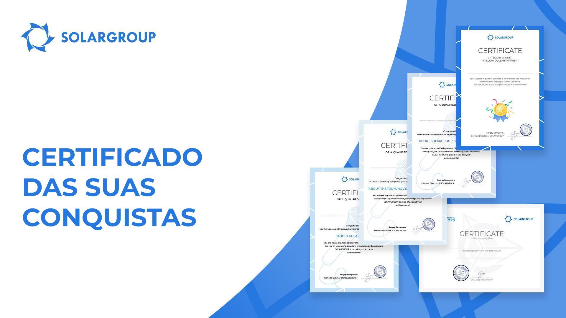 O seu certificado está pronto e disponível na área administrativa!