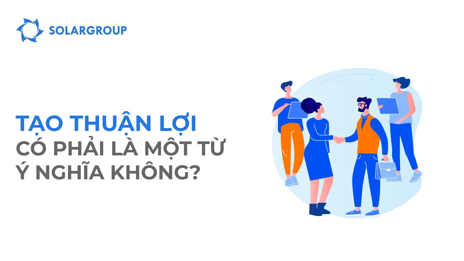 Tạo thuận lợi có phải là một từ ý nghĩa không?